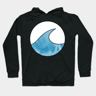 Water Wave Travel The Nature See Ocean Trendy Popular Waves Hoodie